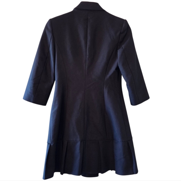 Zara Women's Double Breasted Feminine Blazer Dress Mini Casual Black Size Small. - Picture 9 of 12